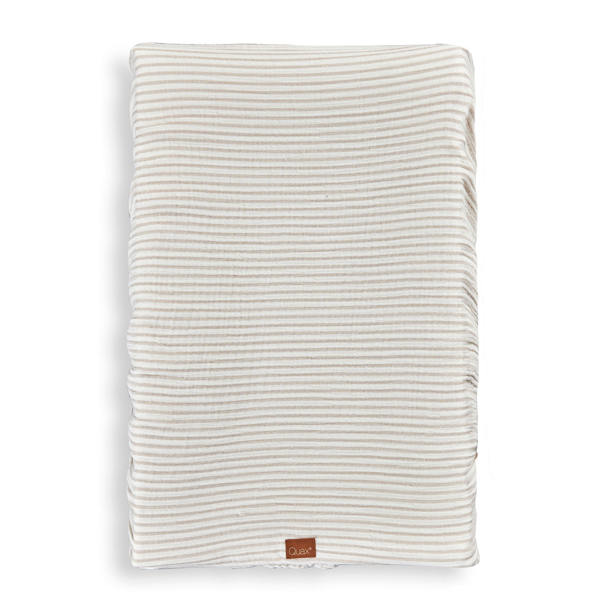 Quax Natural reversible changing mat cover Stripes