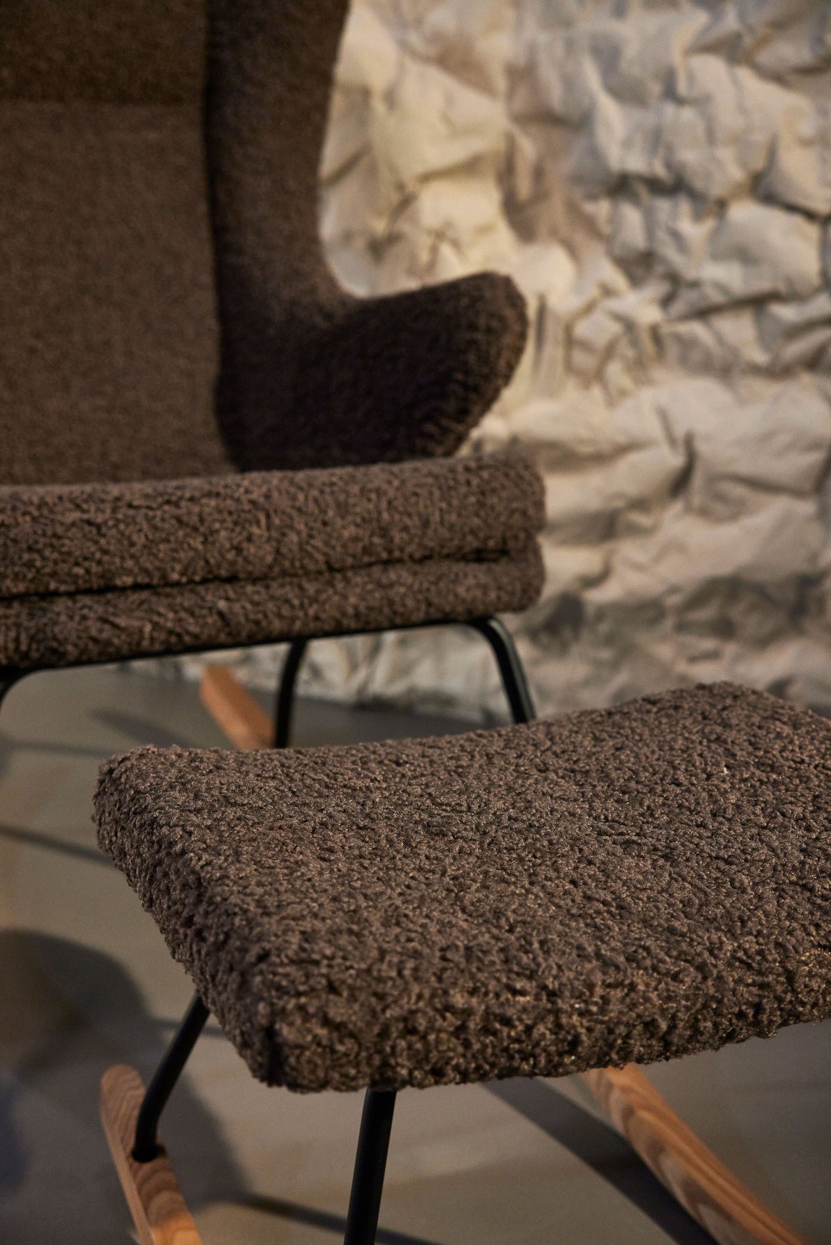 Quax Fauteuil à bascule De Luxe Bison
