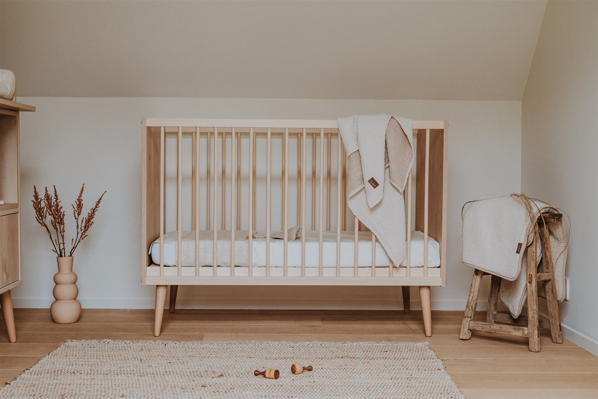 Quax COCOON bed 140 x 70 cm Natural Oak