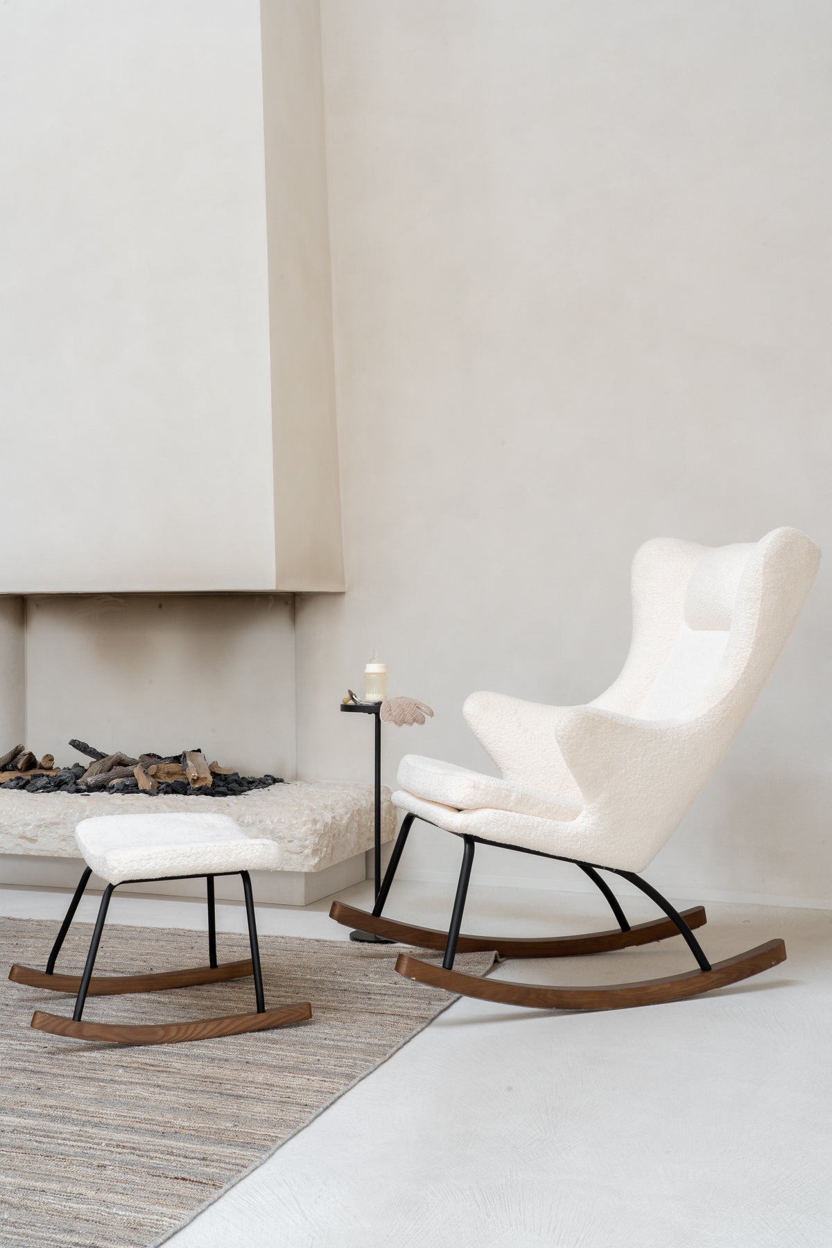 Quax Fauteuil à bascule De Luxe Cream