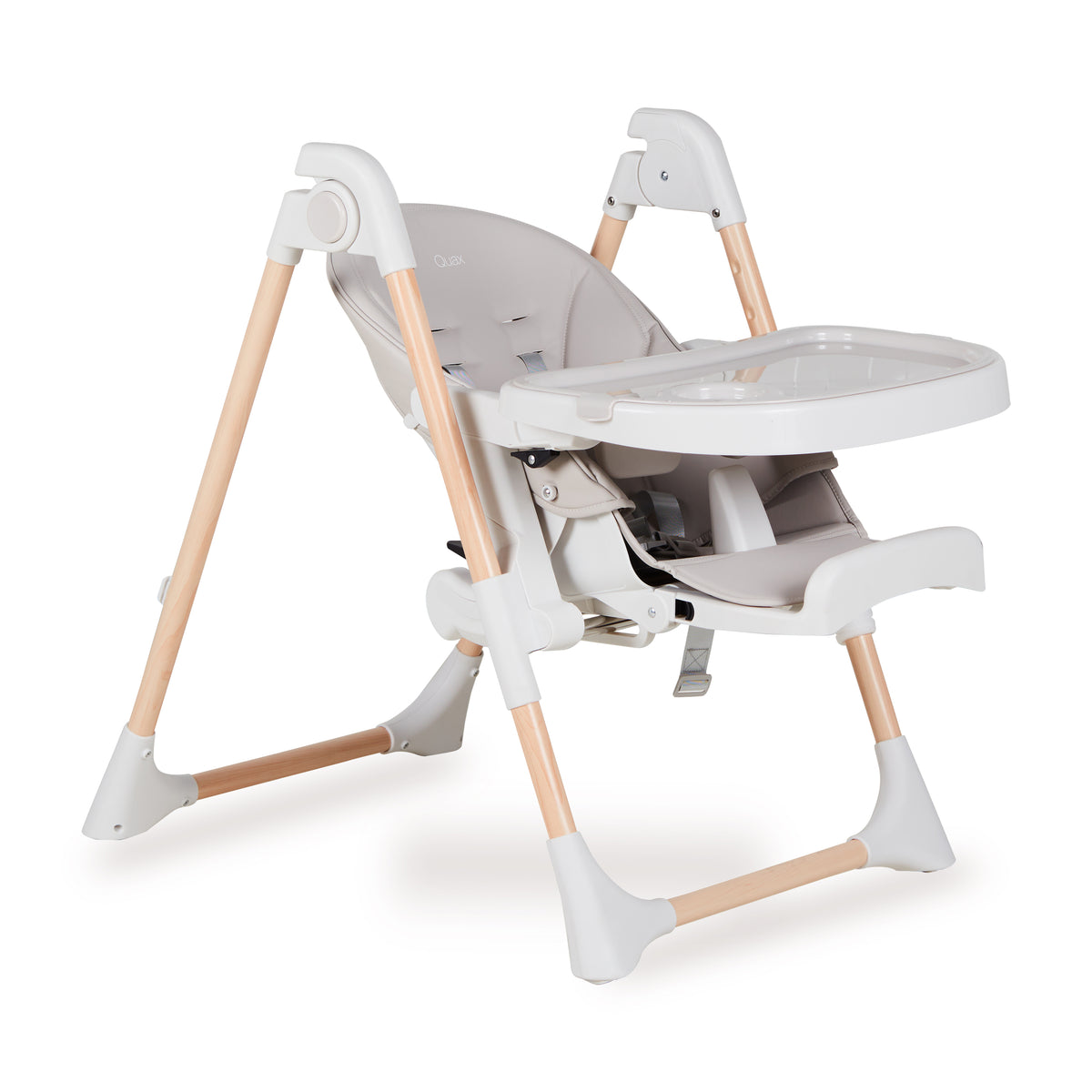 Quax high chair Papum White/naturel
