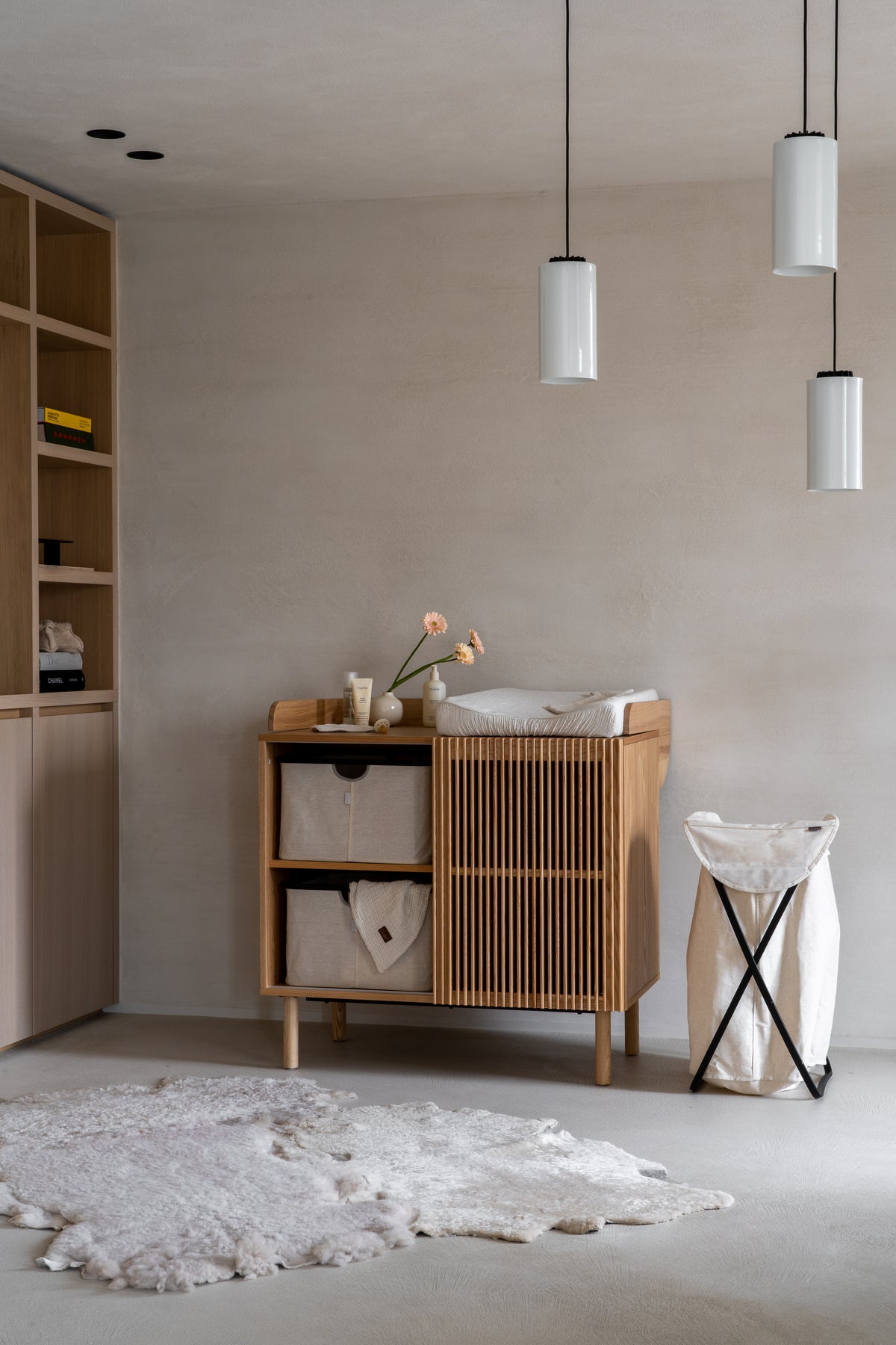 Quax laundry basket cotton/bamboo