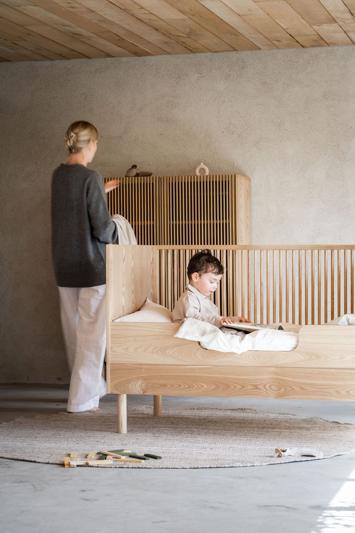 Quax Hai No Ki fall-out protection bed 70 x 140