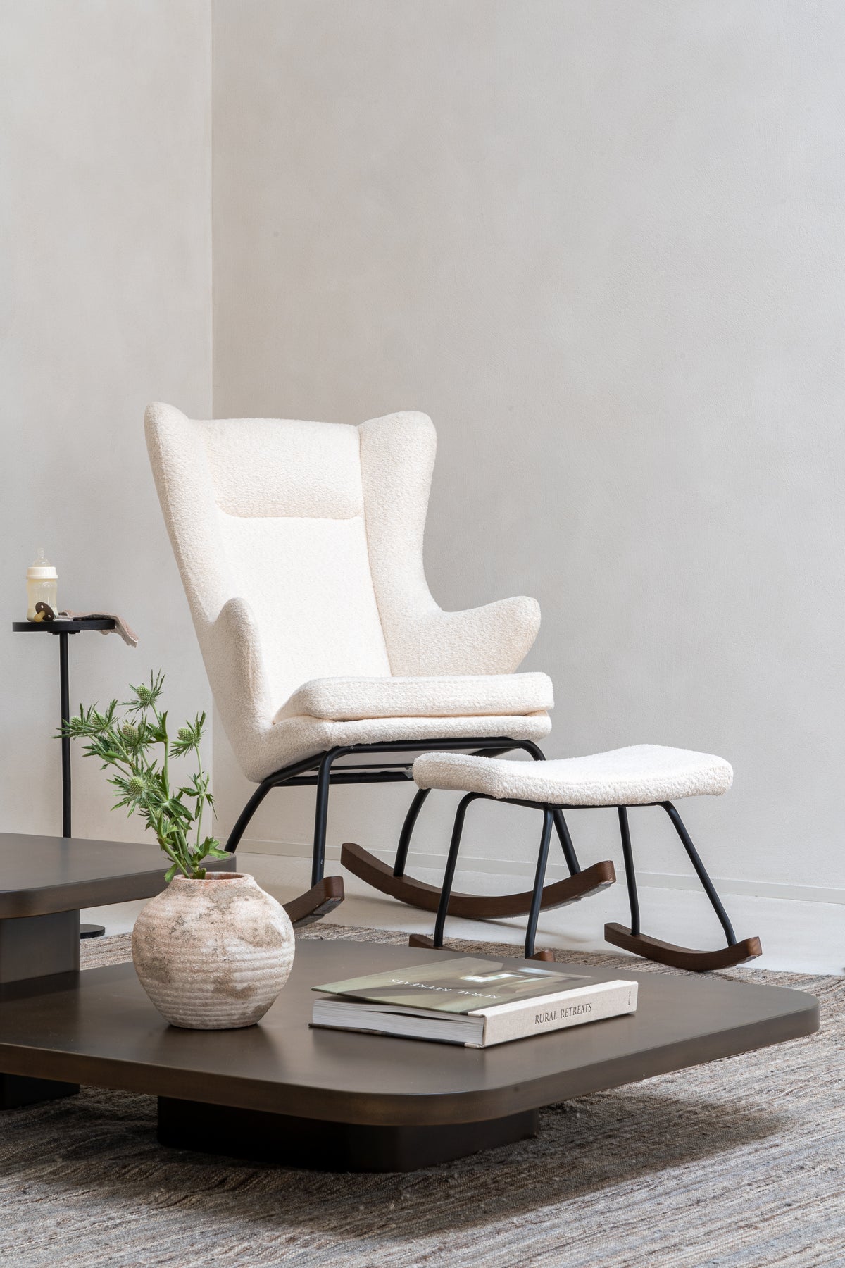 Quax Fauteuil à bascule De Luxe Cream