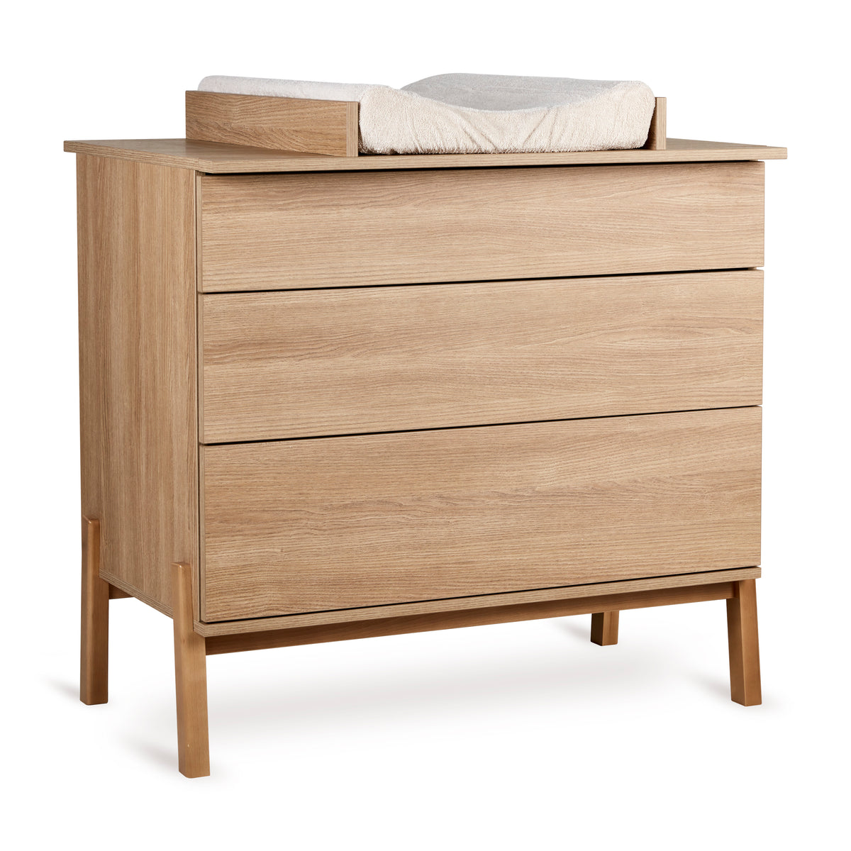 Quax ASHI Wickelaufsatz Für Kommode Honey Ash