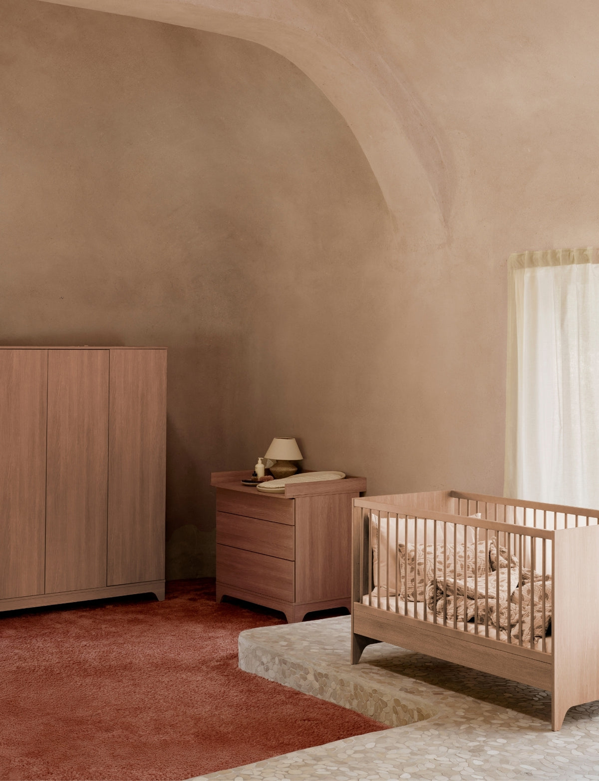 Quax TSUGI bed 140 x 70 cm Honey Ash
