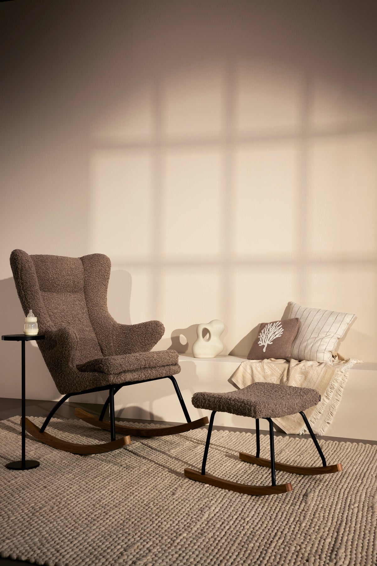 Quax Fauteuil à bascule De Luxe Bison