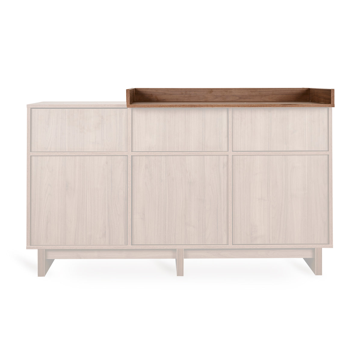 Quax KYO Meuble à langer XL Commode Walnut