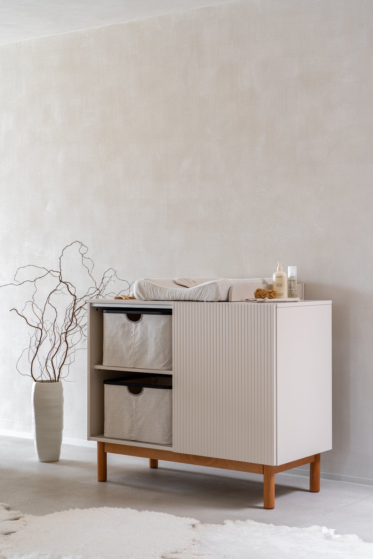 Quax Mood Meuble à langer pour commode Clay