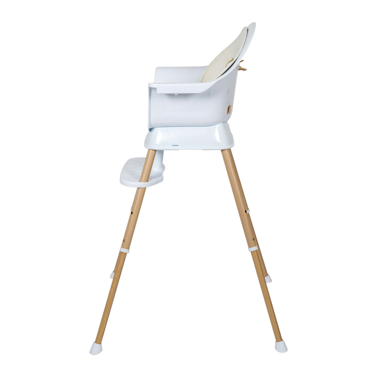 Quax Chaise haute Ultimo 3 Luxe blanc/naturel