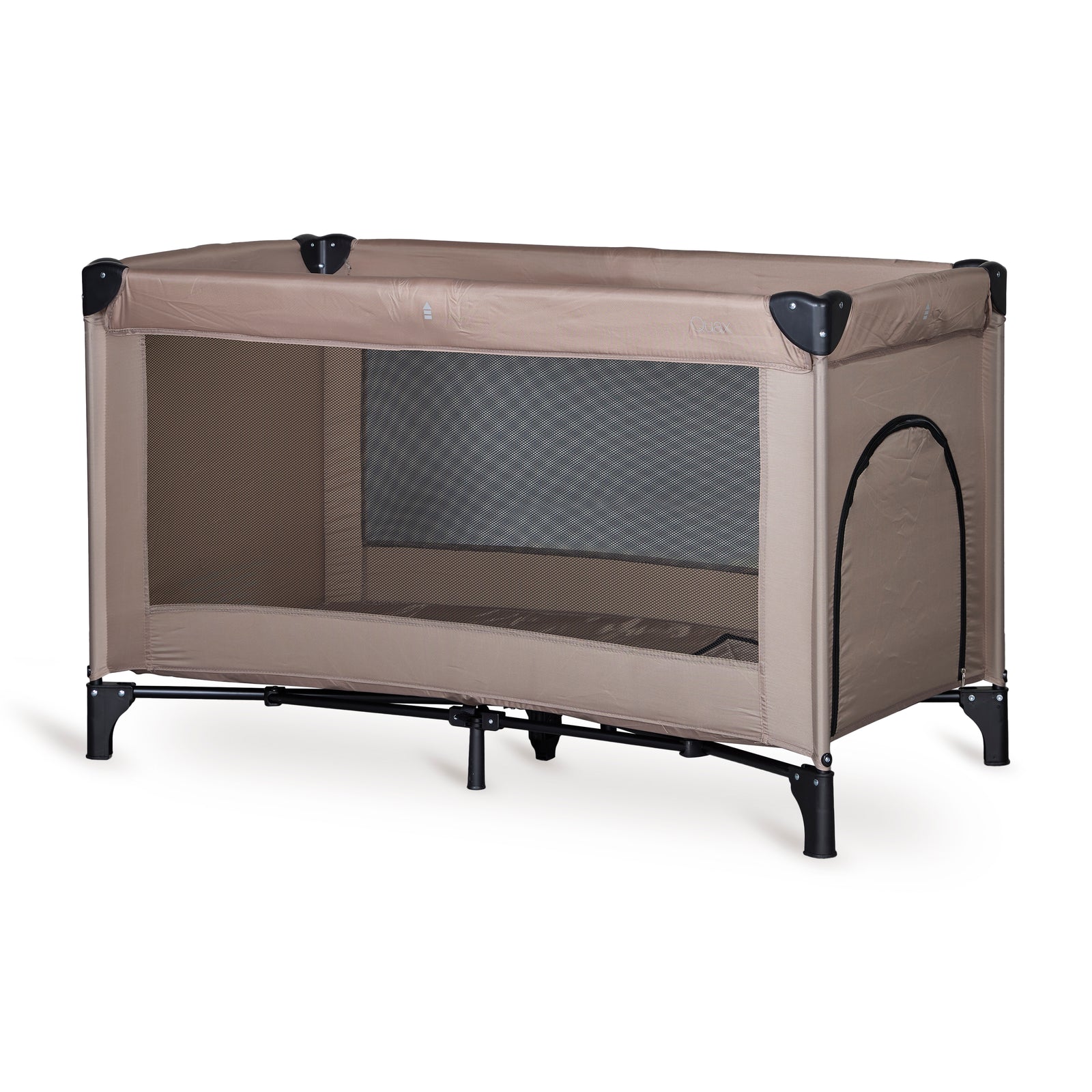 Quax travel cot 120 x 60 cm Zipper Beige