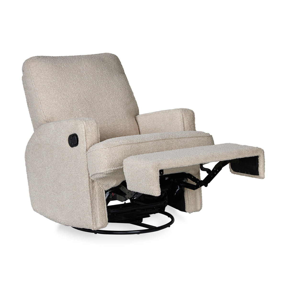 Quax Fauteuil de relaxation électrique Swivel & Gliding Taupe