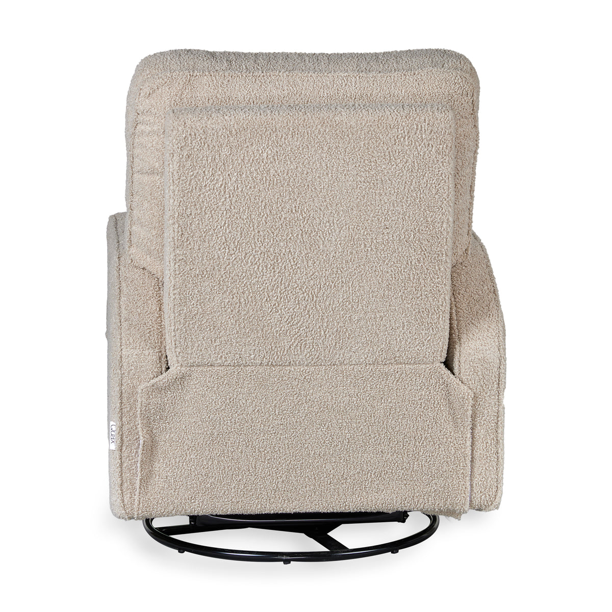 Quax Fauteuil de relaxation électrique Swivel & Gliding Taupe