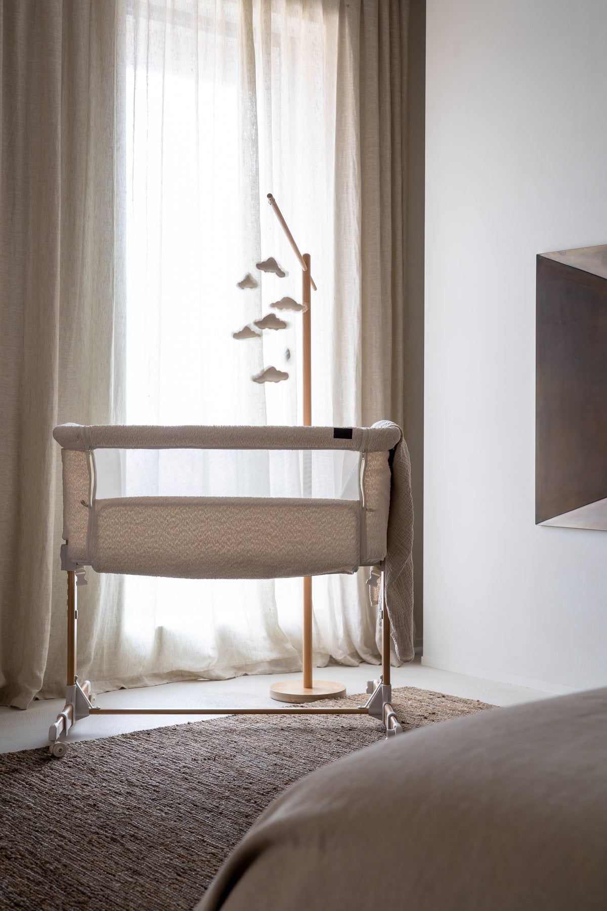 Quax Lit d'appoint Side-by-side Natural