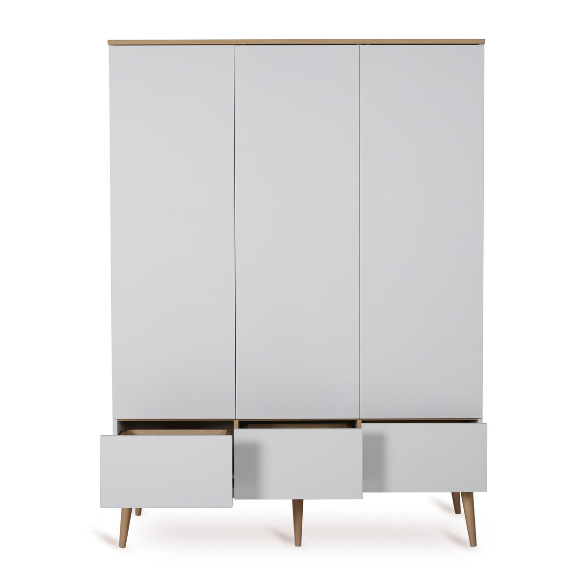 Quax FLOW wardrobe XL White & Oak