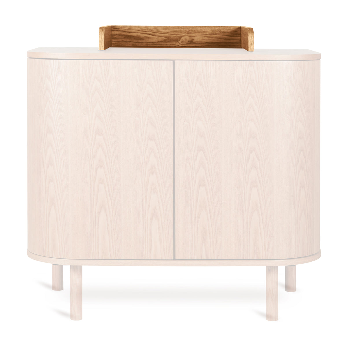 Quax YUME Changing unit 2 doors Natural Ash