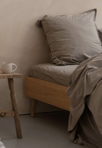 Drap-housse Oona Walnut