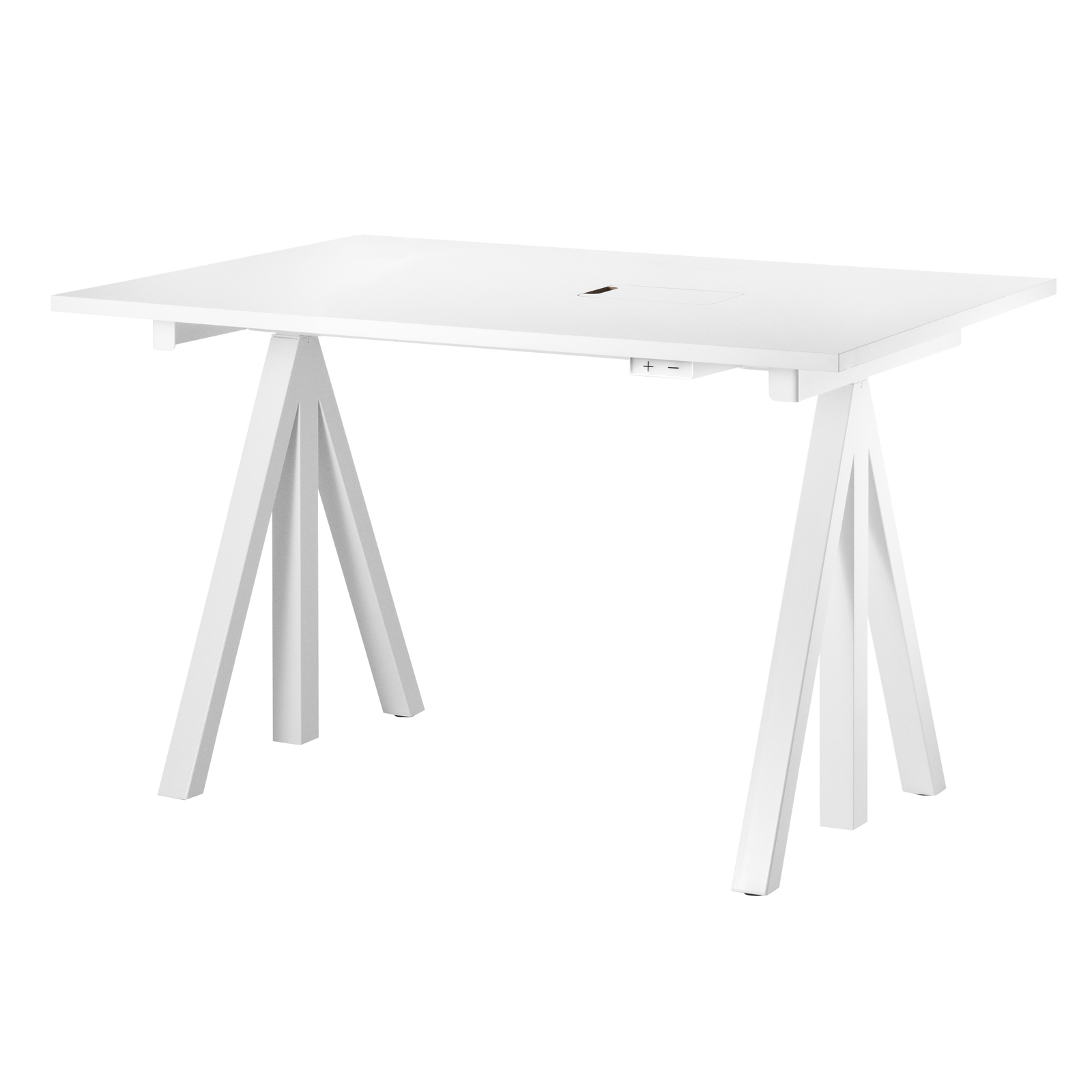 Desktop w120 x d78 cm White laminate