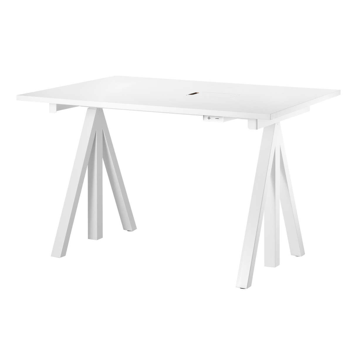 Desktop w120 x d78 cm White laminate