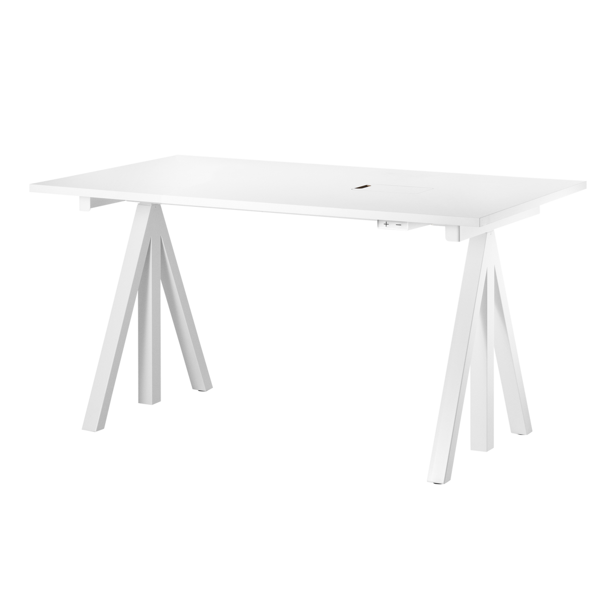 Desktop w140 x d78 cm White laminate