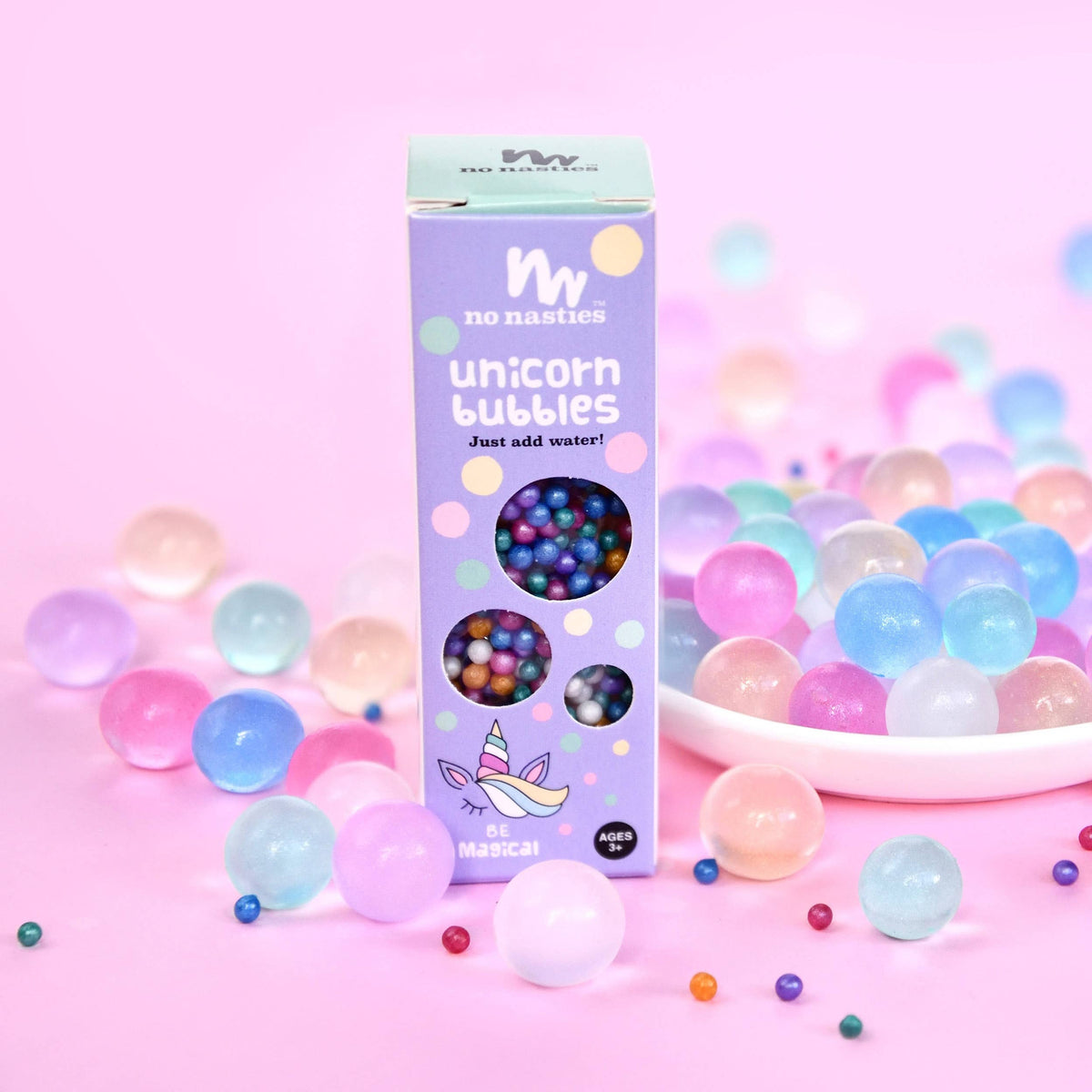 No Nasties Kids Einhorn-Wasserperlen 10 g