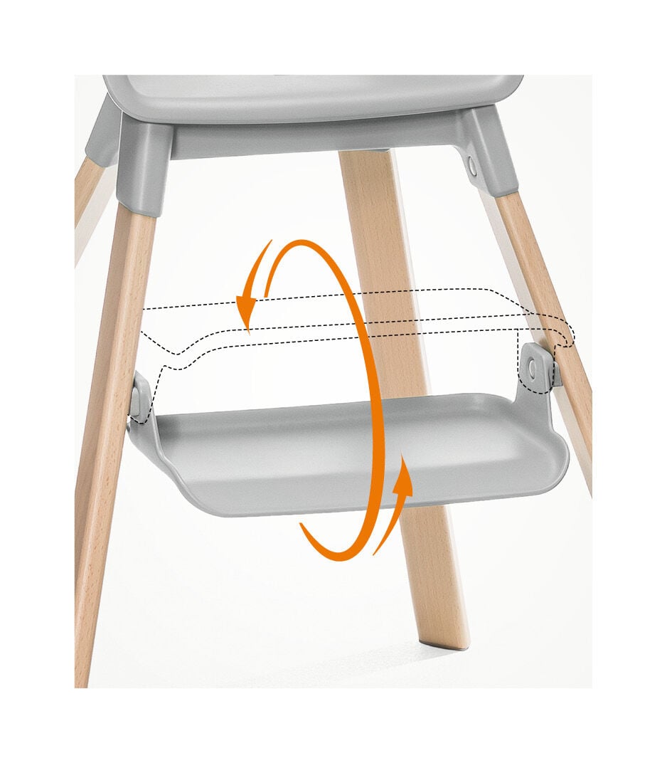 Stokke® Clikk™ Fußstütze, White
