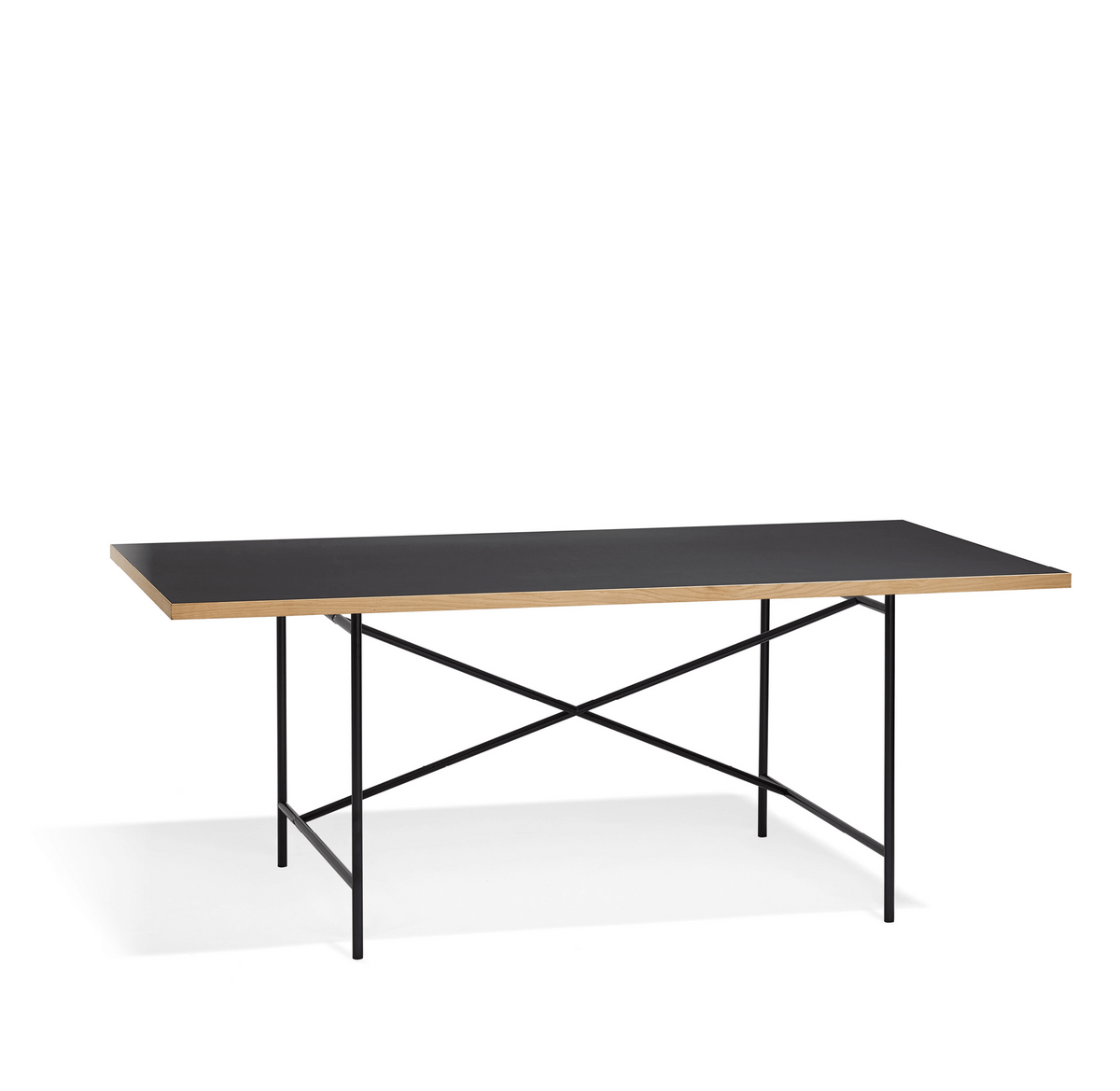 Richard Lampert Eiermann 1 Colorless brushed oak, toasted black