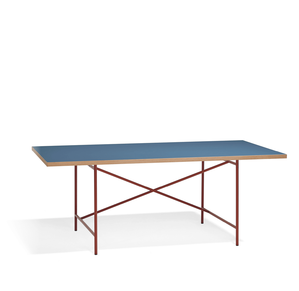 Richard Lampert Eiermann 1 basalt gray (RAL 7012) melamine white
