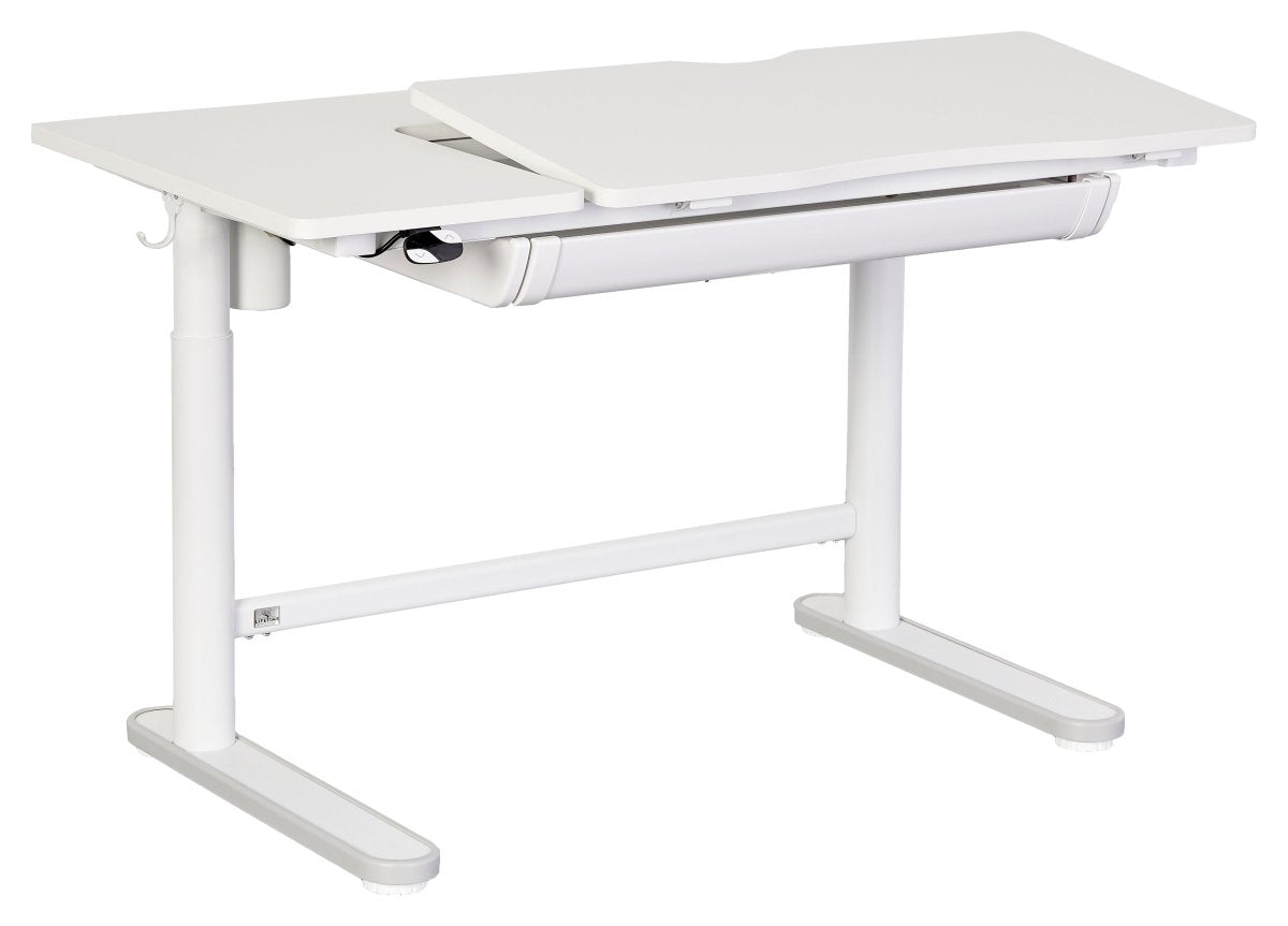 Lifetime Kidsrooms Electrically adjustable desk ERGO - Folding part right White