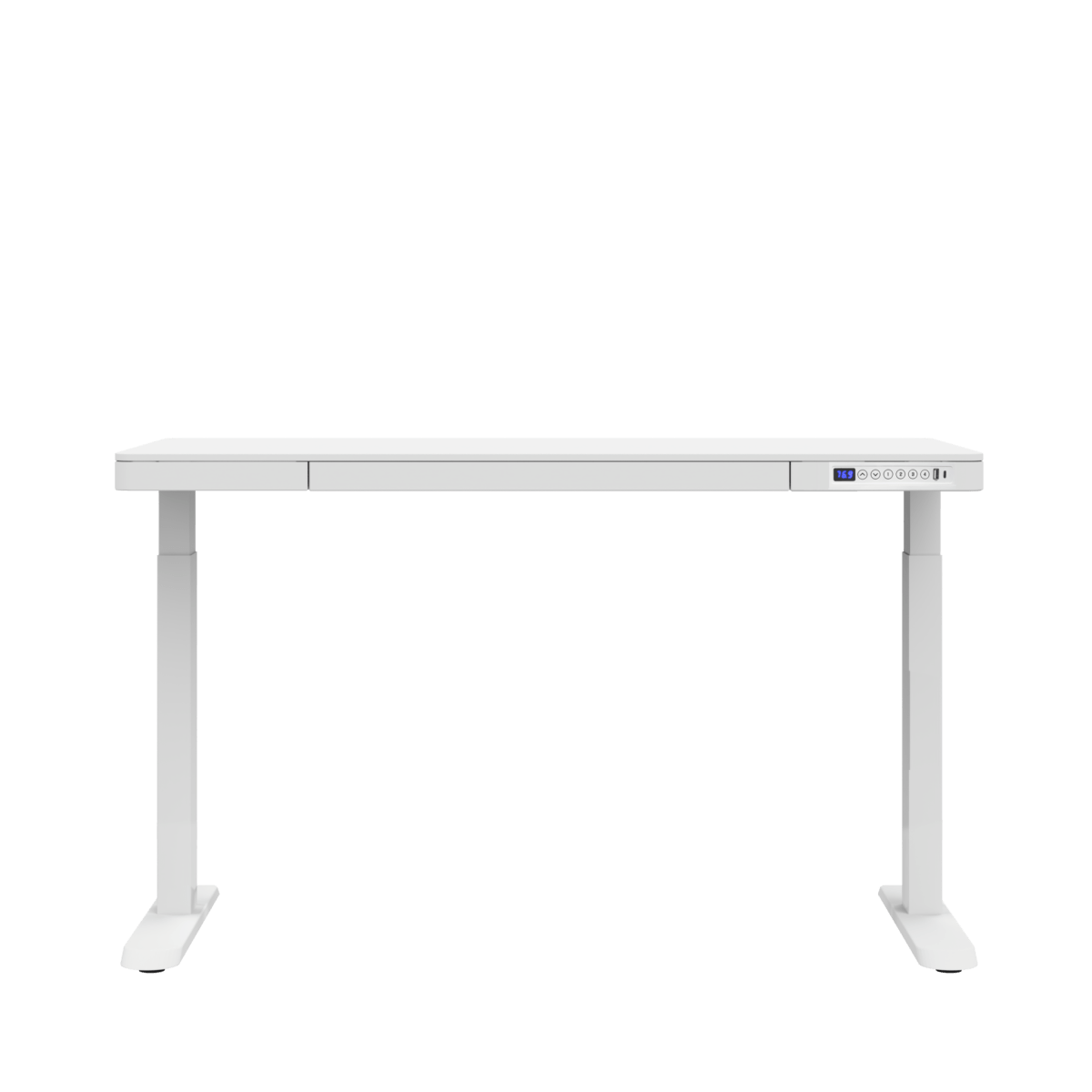 Lifetime Kidsrooms Electrically adjustable desk with drawer and USB - RISE White
