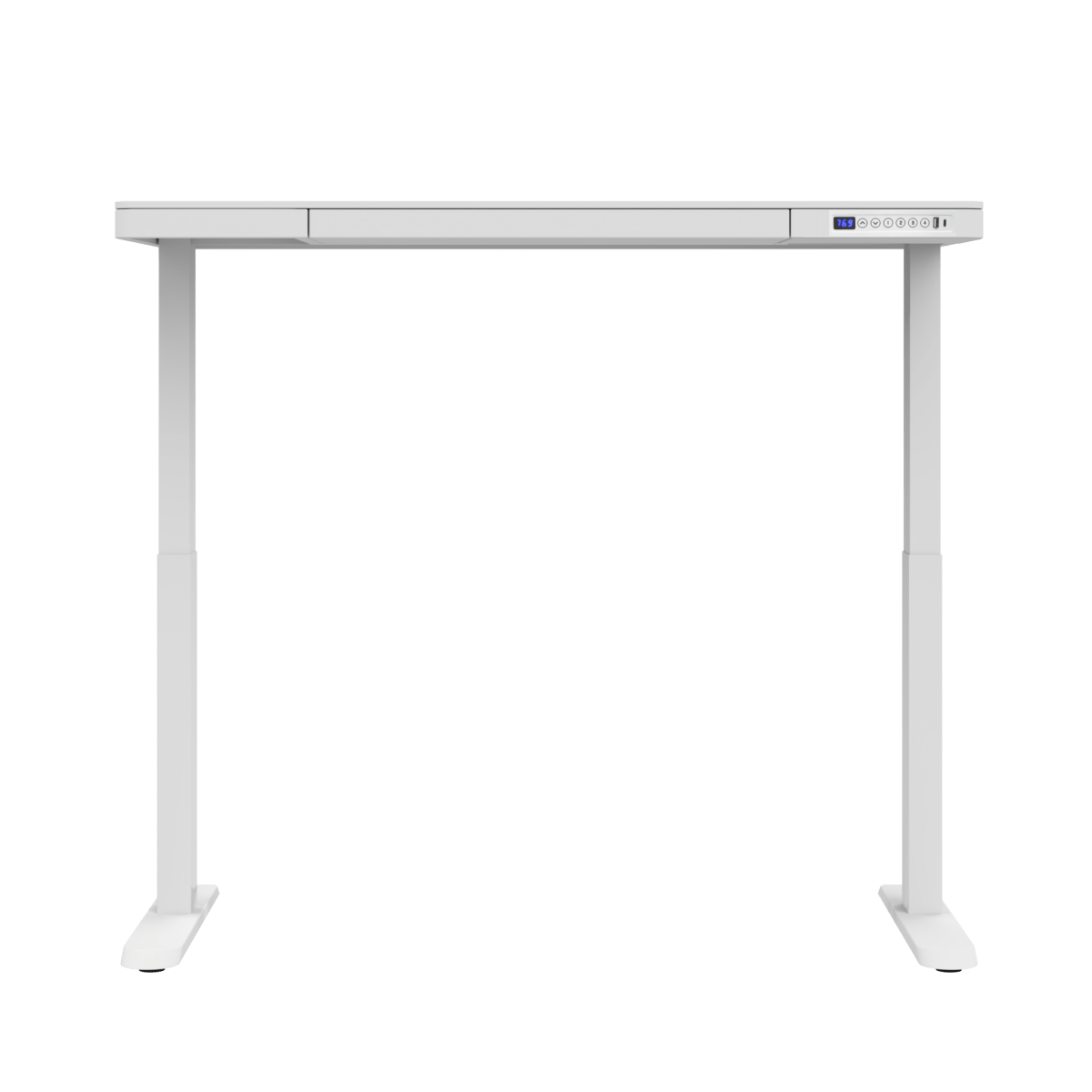 Lifetime Kidsrooms Electrically adjustable desk with drawer and USB - RISE White