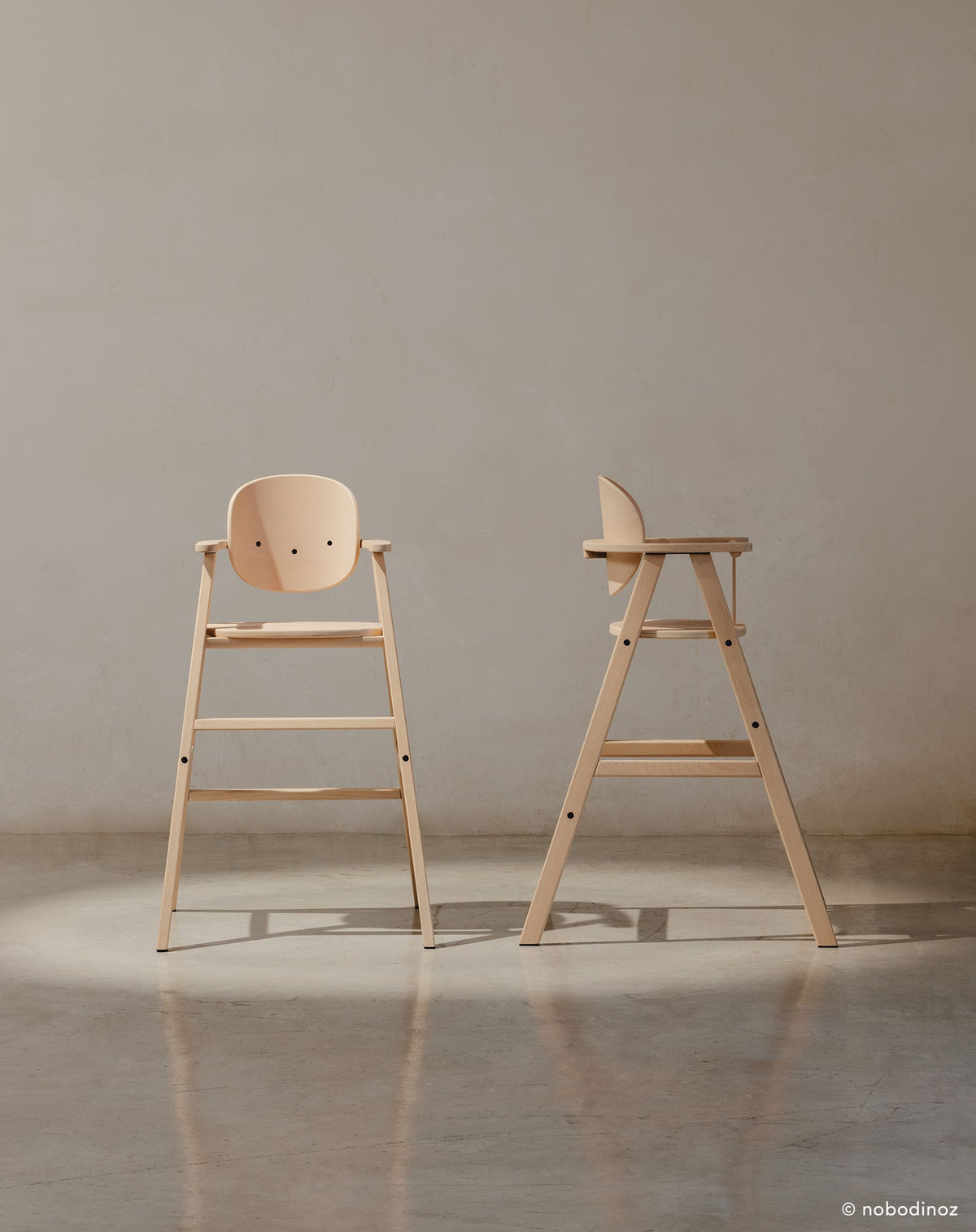 Nobodinoz Growing Green high chair that grows with you