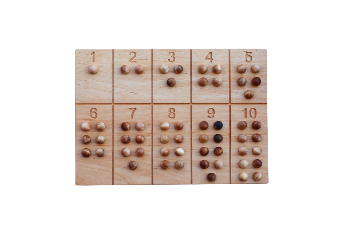 Wooden Story Nummern-Tracking-Board