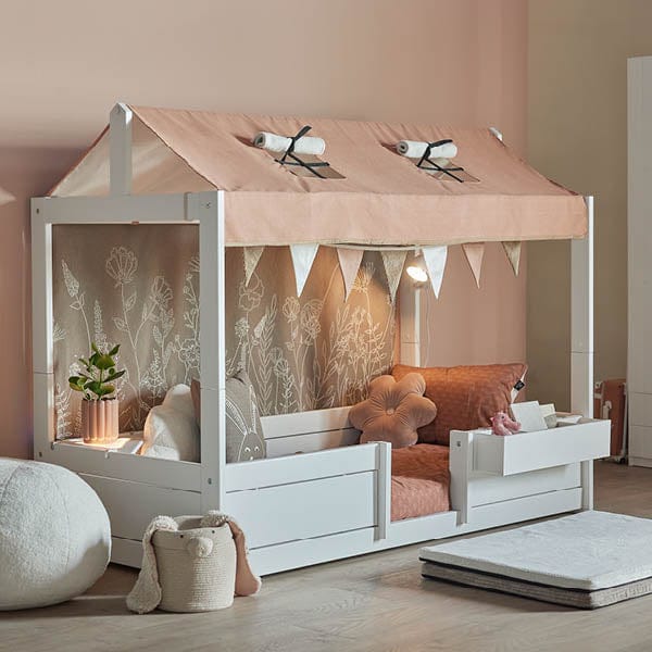 Lifetime Kidsrooms Stoffdach mit Girlande - Happy Rabbit