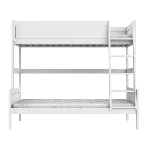 Lifetime Kidsrooms Lit superposé Family avec échelle 90/120 - Original Blanc