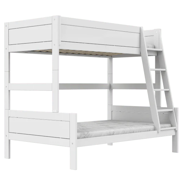Lifetime Kidsrooms Lit superposé Family avec échelle 90/120 - Original Blanc