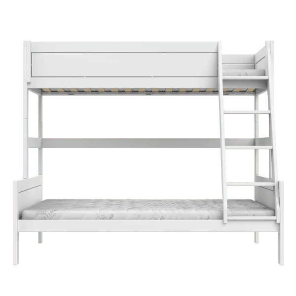 Lifetime Kidsrooms Lit superposé Family avec échelle 90/140 - Original Blanc