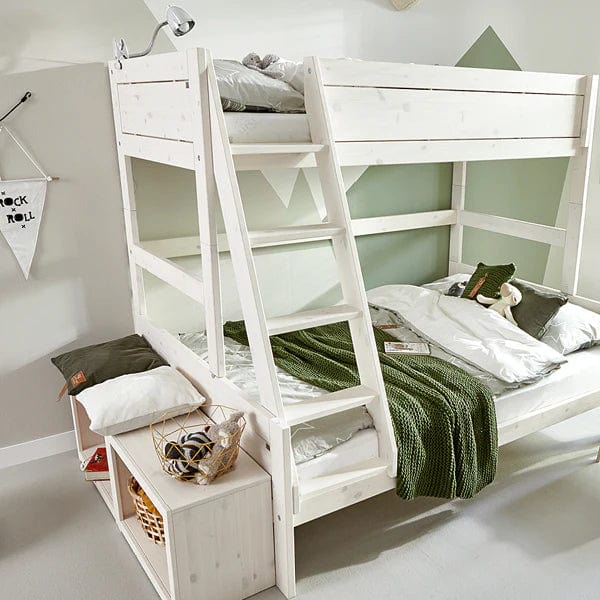 Lifetime Kidsrooms Etagenbett Family mit Leiter 90/140 - Original Weiss