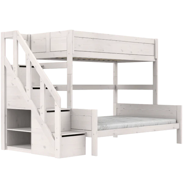 Letto a castello Lifetime Kidsrooms Family 90/140 - Original Whitewash