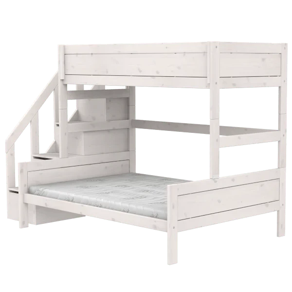 Letto a castello Lifetime Kidsrooms Family 90/140 - Original Whitewash