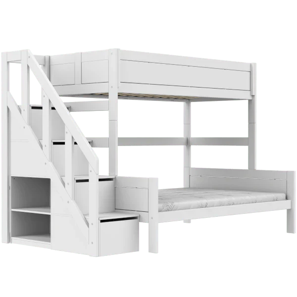 Lifetime Kidsrooms Lit superposé Family 90/140 - Original Blanc