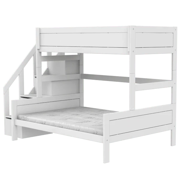 Lifetime Kidsrooms Lit superposé Family 90/140 - Original Blanc