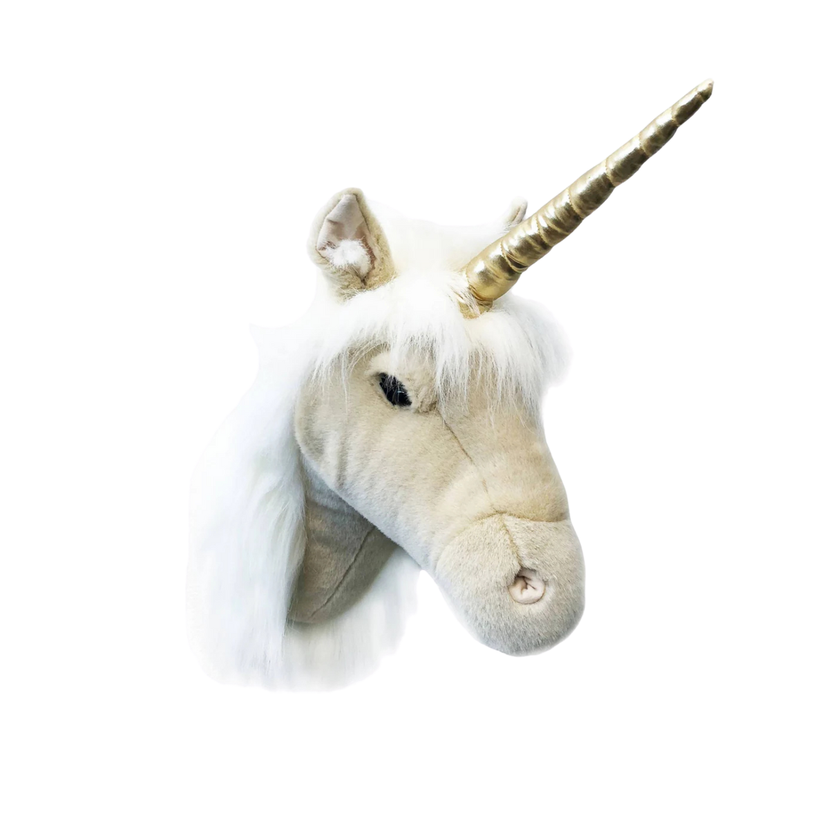 Wild & Soft Fay das beige Einhorn Tierkopf