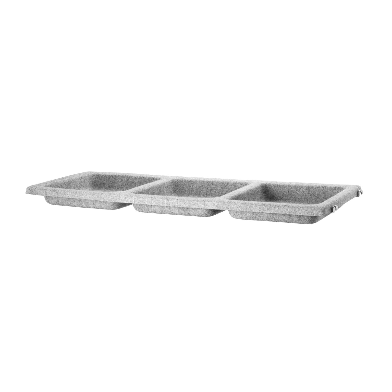 Bowl shelf felt w78 x d30 cm Light grey