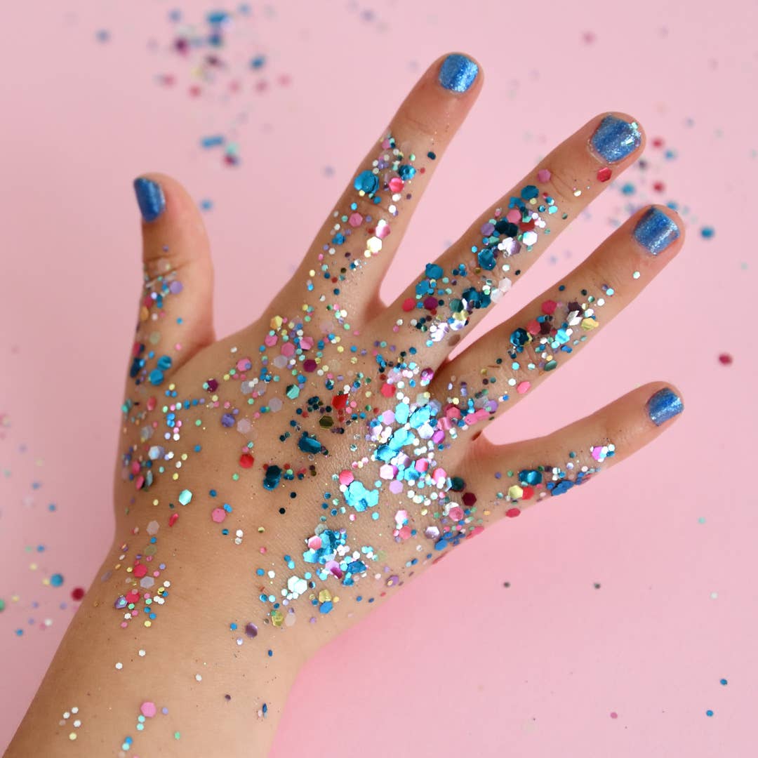 No Nasties Kids Nail Polish Mermaid Blue