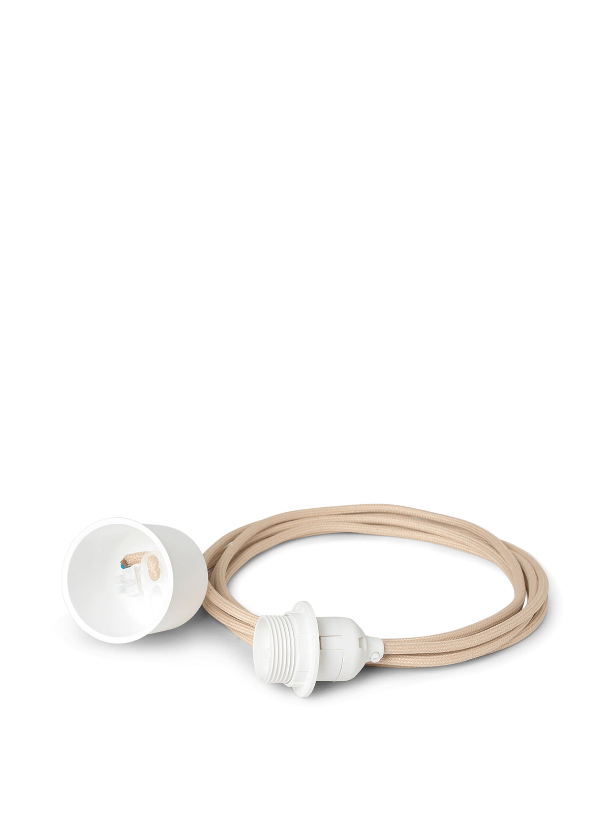 Ferm Living Set di corde in tessuto 4m - Ciondolo - Sabbia