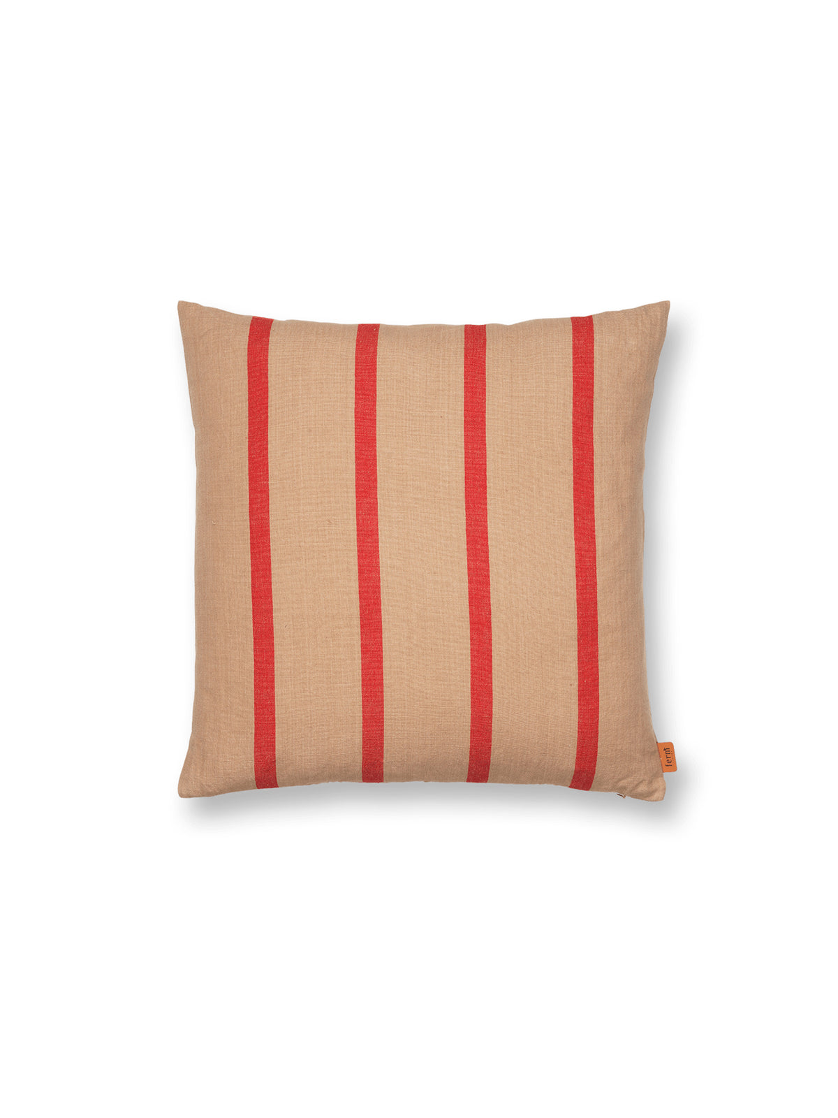 Ferm Living Grand Coussin - Camel/Red