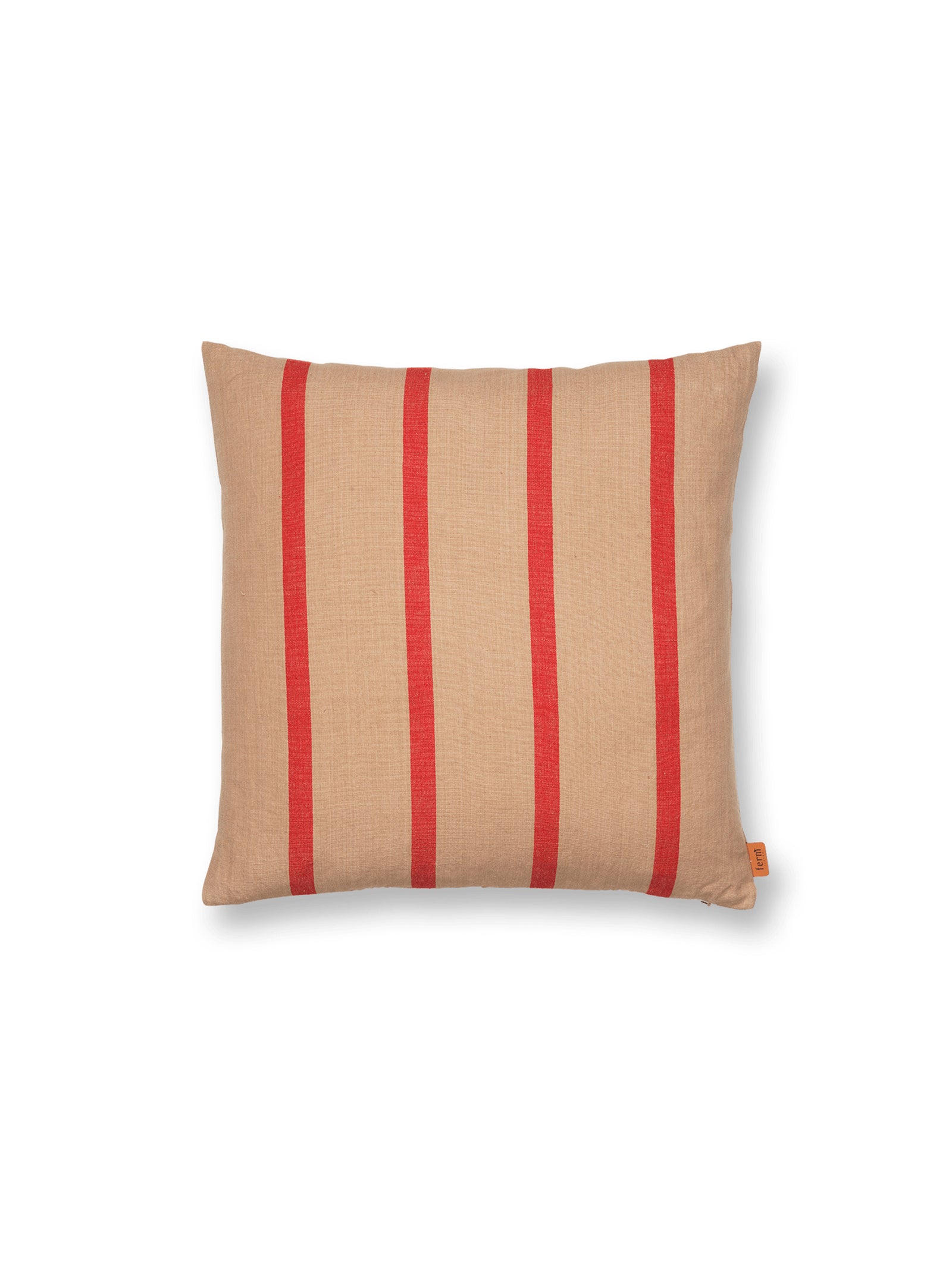 Ferm Living Grand Cuscino - Cammello/Rosso