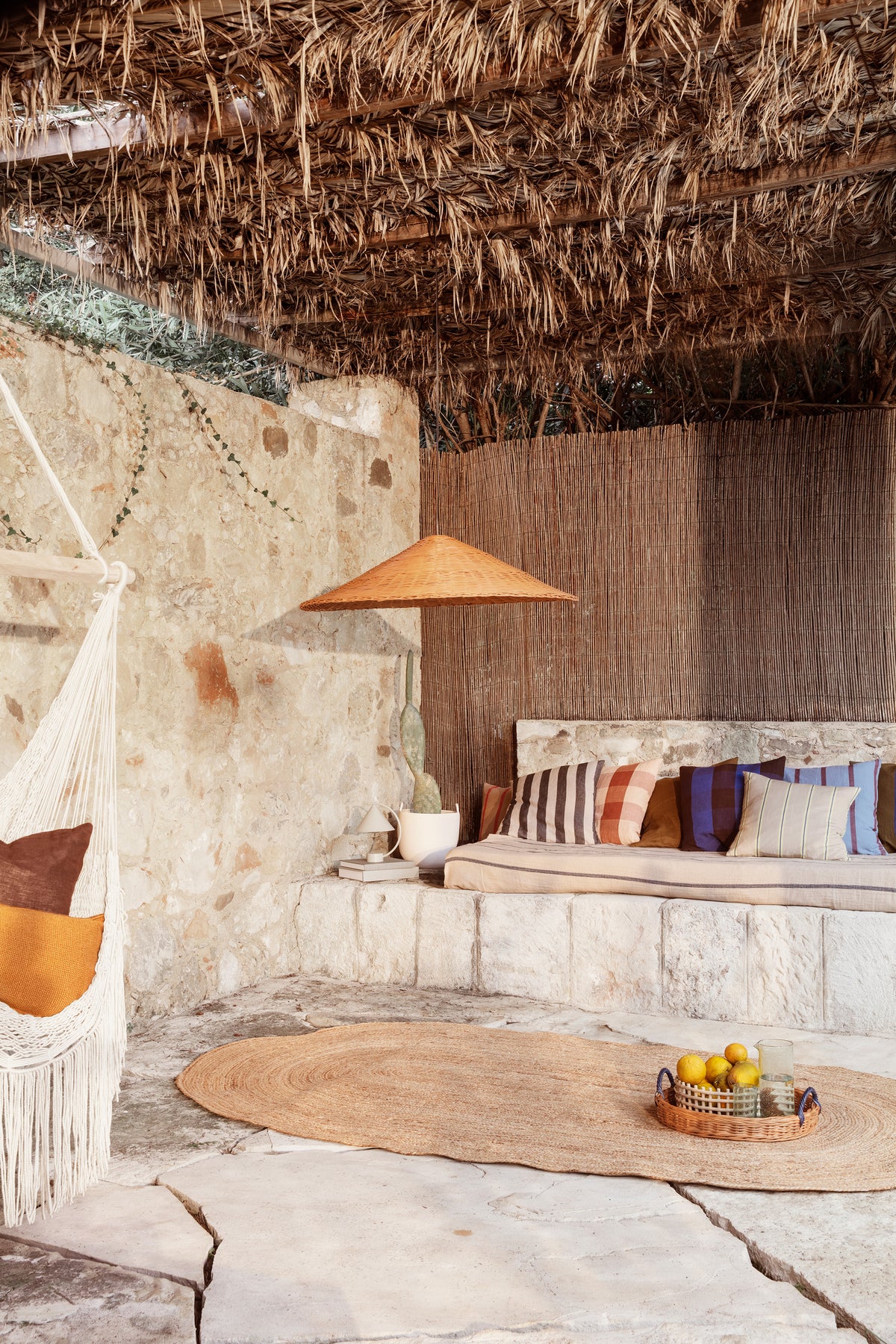 Ferm Living Dou Abat-jour - Ø90 - Natural