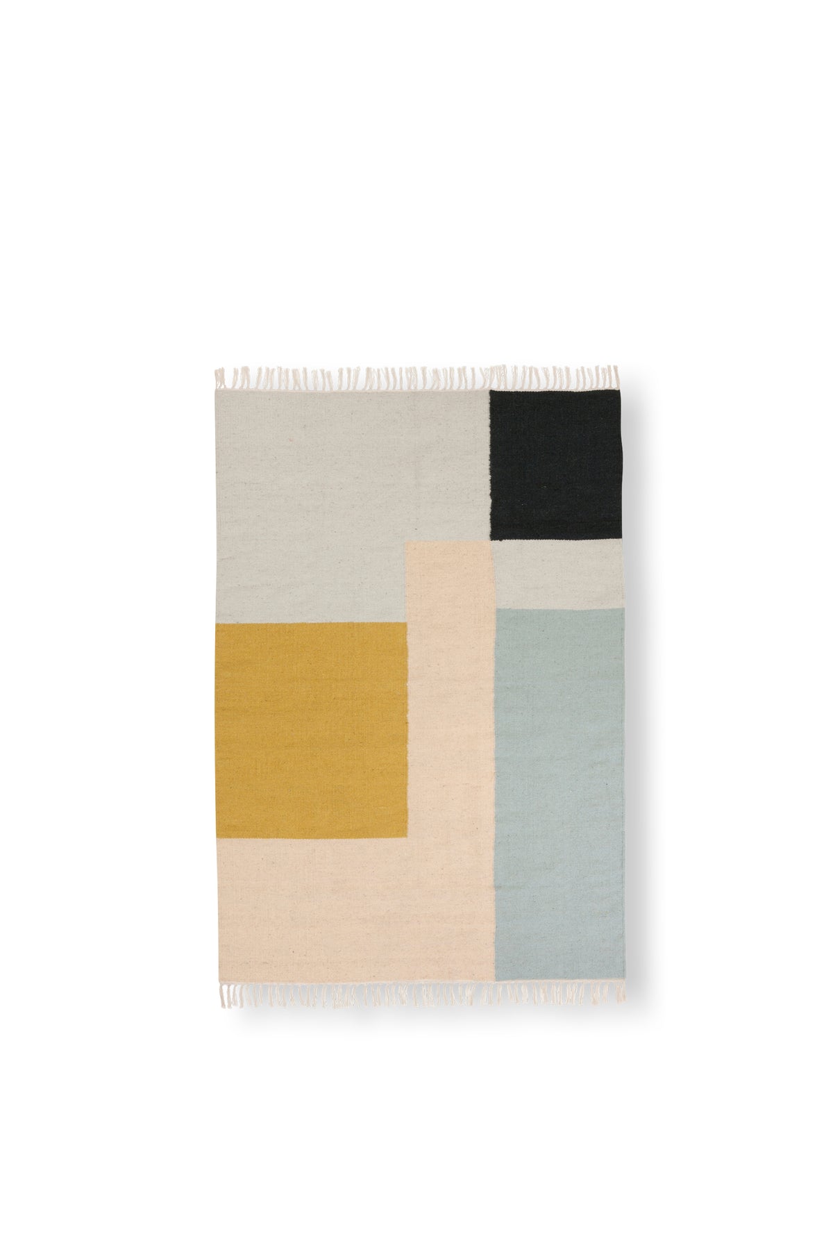 Ferm Living Kelim Teppich Medium - Squares